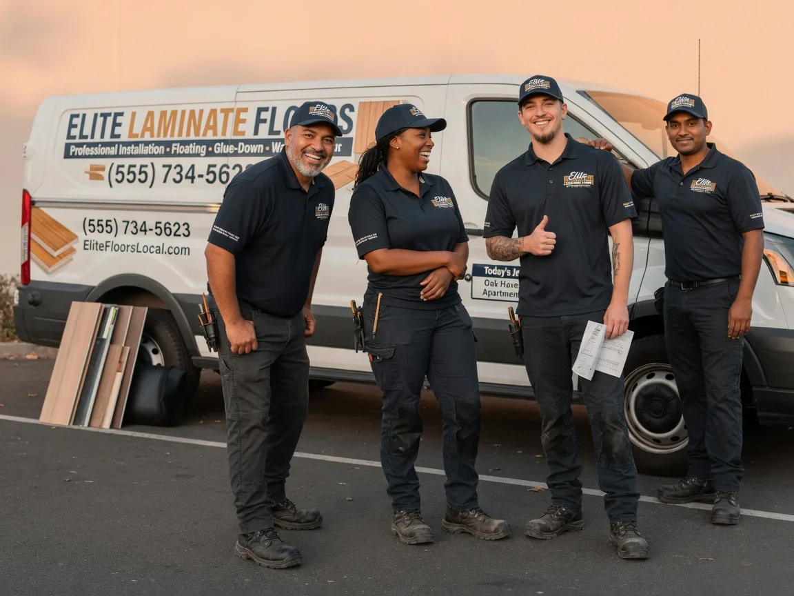 Laminate flooring installation company in Pickstown, SD